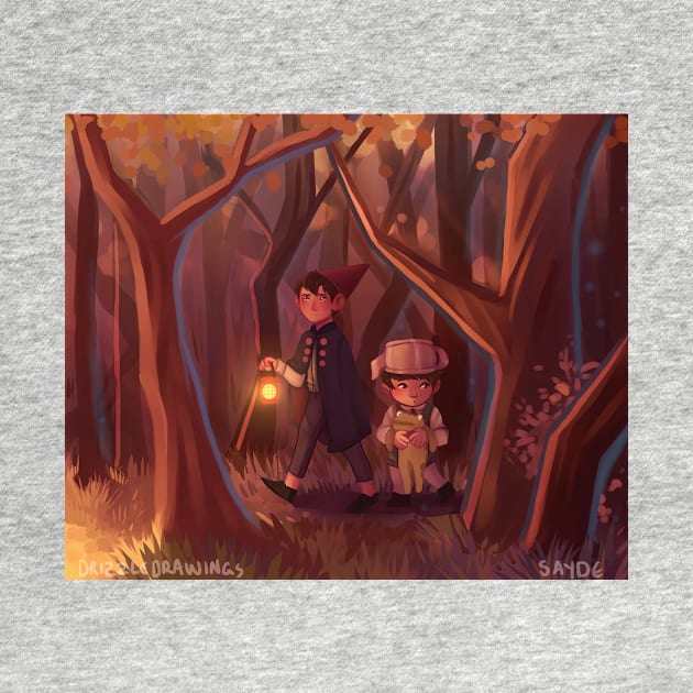 Over the Garden Wall by drizzledrawings